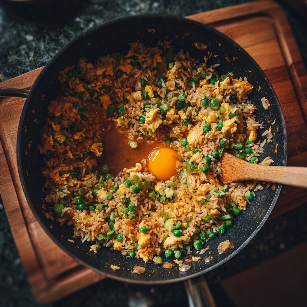 Quick 10 Minute Egg Fried Rice