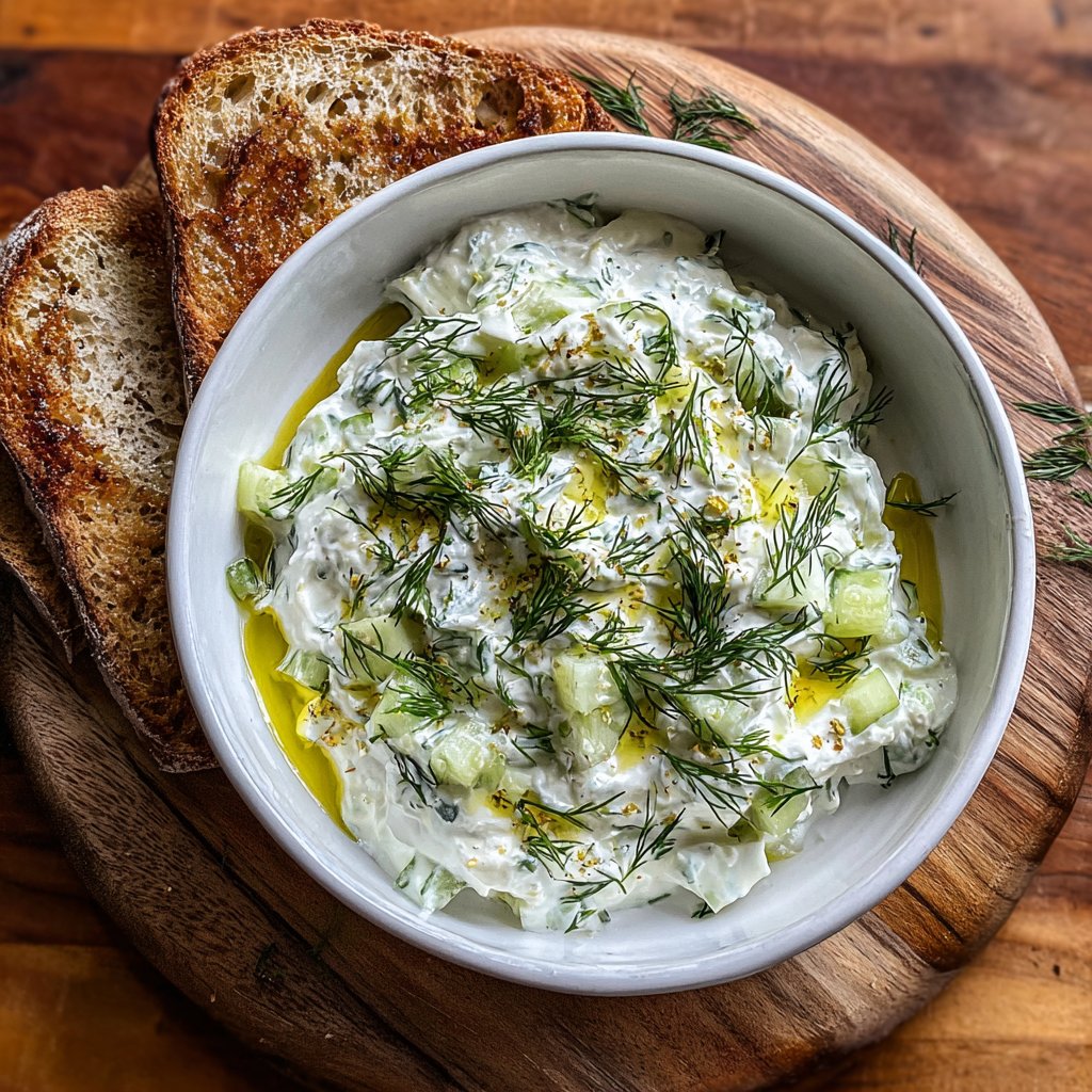 Classic Greek Tzatziki Dip