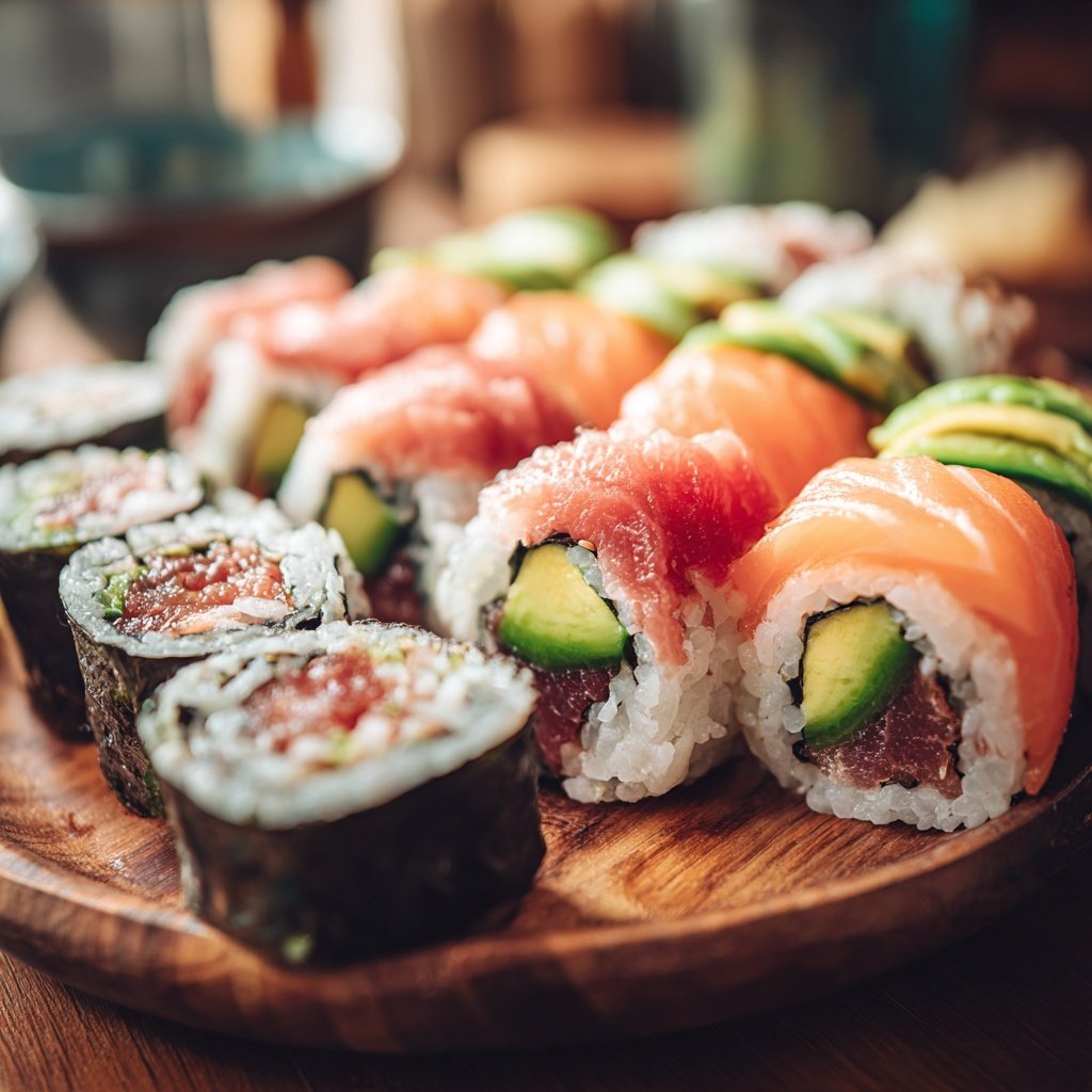 Global Japanese Sushi Rolls