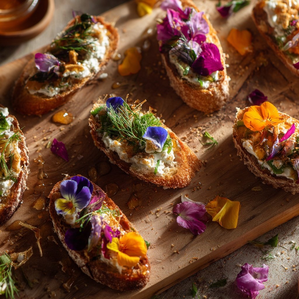 Blossom-Inspired Spring Tapas